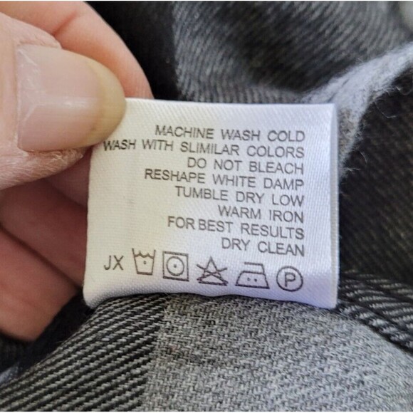 Design In Italy Shirt Mens 4XL Blue Flannel Plaid Luxury Collared Button Down - Picture 4 of 11